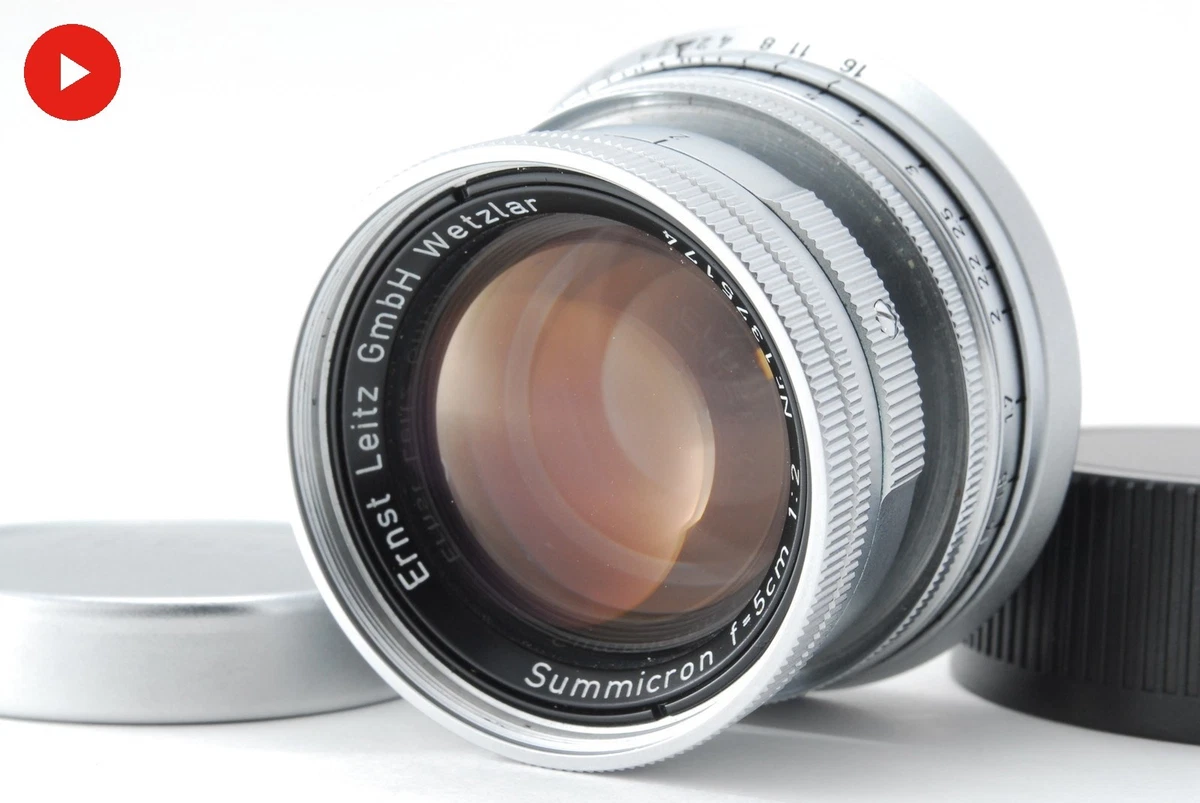 25+ Leica SUMMICRON-M 50mm Focal f/2 Camera Lenses for sale
