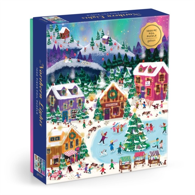 Joy Laforme Northern Lights 1000 Piece Foil Puzzle - Image 2