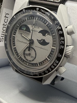 NEW Omega x Swatch MoonSwatch Mission To Earthphase Full Set Receipt Unworn
