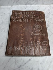Cadillac 1979 Service Information Manual Repair Shop Cadillac 1979 Service Information Manual Repair Shop