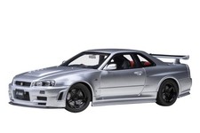 AUTOart 1/18 Nismo R34 GT-R Z-tune Z-tune Silver Model Car Japan