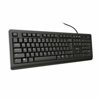 Tastatur Trust Primo Schwarz Spanisch Qwerty