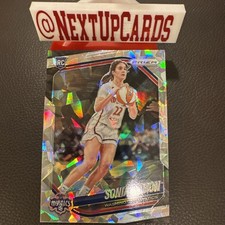 SONIA CITRON 2025 Panini Prizm WNBA Silver Cracked Ice Holo Rookie Mystics #122