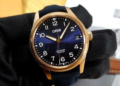 ORIS 41 mm BIG CROWN PROPILOT BRONZE Limited Edition Automatik 1 von 125 PLETSCH