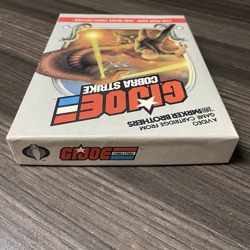 G.I. Joe: Cobra Strike Atari 2600 COMPLETE Game + Box + Manual + Insert - Picture 9 of 13