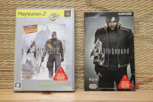 Biohazard 4 PS2 the Best w/bonus sound track ver Japan PS2 Playstation 2 VG!