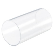 Acrylic Pipe Rigid Round Tube Clear 125mm ID 130mm OD 305mm