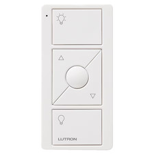 Lutron Pico PJ2-3BRL-WH-L01R Wireless Dimmer with Wall Plate and Hardware