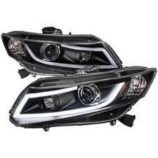 2012-2013 Honda Civic Coupe 2012-2015 Civic Sedan Led Bar Projector Headlights