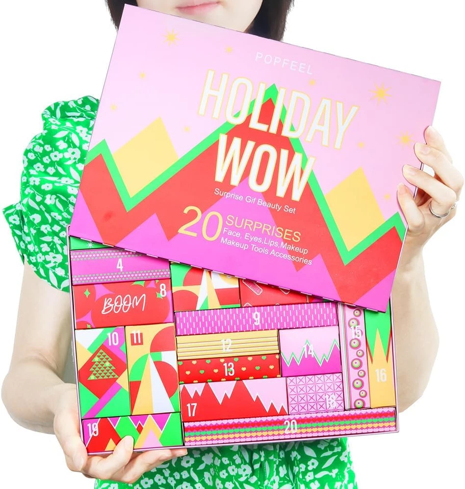 Makeup Advent Calendar 2025 for Teens Girls, Christmas Countdown Calendar Surpri - Image 2 of 4