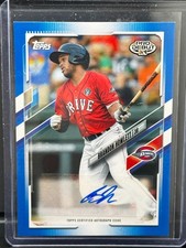 Brandon Howlett  - 2021 Topps Pro Debut Blue Auto 5/150 #PD-105 Auto