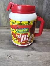 Vintage Slim Jim 64oz Travel Jug Insulated Oversized Thermos 2000 Whirley Coffee