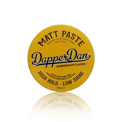 Dapper Dan Matt Paste, High Hold Low Shine Hair Paste for Men, Adds Texture w...