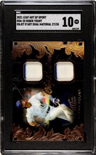 2021 Leaf Art Of Sport Robin Yount SGC 10 Gem Mint Game Used Jersey Relic /35