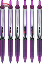 Pilot Precise V5 RT Retractable Rolling Ball Pens, Extra Fine Point, Purple Ink,