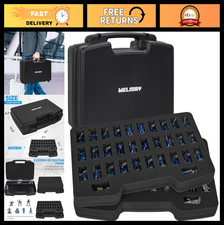 64 Slot Miniature Figure Storage Case - Hard Shell Carrying Case with Custom Foa