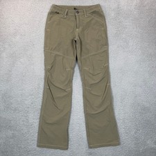 Kuhl Girls Large 14-16 Hiking Pants Olive Green Contrast Stitch Outdoor Utility