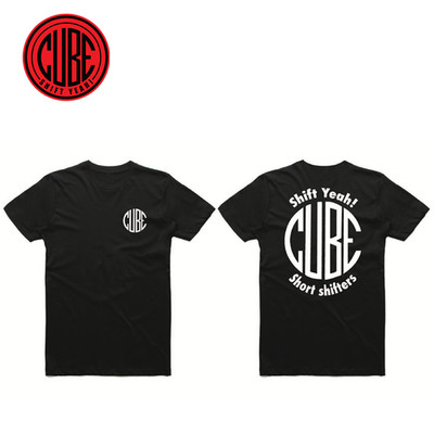 CUBE Speed - Shift Yeah! Schwarzes Herren T-Shirt. Qualität ascolour 100%...