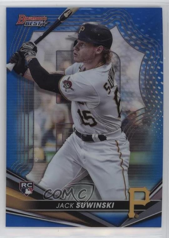 2022 Bowman's Best Blue Refractor 102/150 Jack Suwinski #32 1gd8