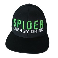 Spider Energy Drink Hat Black Yupoong Classics Baseball Cap Adult