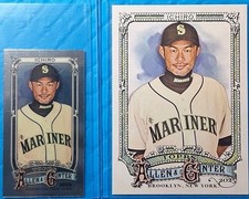 2025 Topps Allen and Ginter: Ichiro #20  Base Card & Mini Chrome Card  Mariners