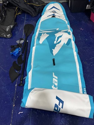 Famistar 10'10'' Inflatable Stand Up Paddle Board W/ PADDLE WITH SOL BAG AND FINS