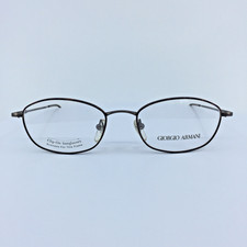 New Vintage Giorgio Armani 1006 Eyeglasses GA 1006 C. 1165 Bronze 51-18mm Italy