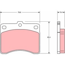 Disque de frein Daihatsu HIJET