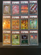 Pokemon Psa Slab Lot - Lot of 12 Graded Pokemon Cards - Mew, Charizard, More Psa