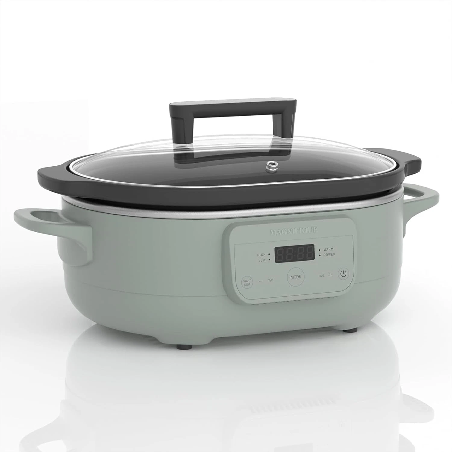 6-Quart Programmable Slow Cooker with Nonstick Pot for 6+ Servings