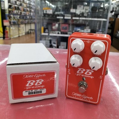 Xotic BB Vorverstärker Gitarren-Effekt-Pedal Overdrive-Booster mit Box...