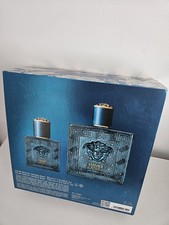 Versace Eros Eau de Toilette Spray Men's Fragrance Gift Set 100ml Plus 30ml EDT