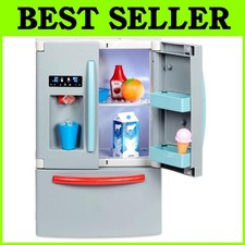 Interactive Toy Fridge with Ice Dispenser for Kids