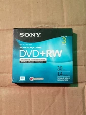Sony Handycam DVD + RW Blank Disks Sealed