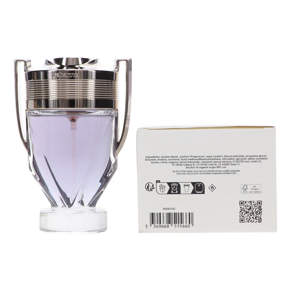 Rabanne Invictus Eau de Toilette 3.4 oz - Image 2 of 4