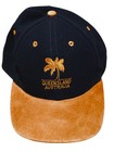 DISTRESSED Vintage Australia Suede Brim Hat Embroidered Cap Strapback — photo 1