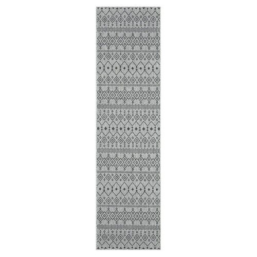 Alfresco 423 Lava Grey Runner Rug - Refined Hallway Rug - Picture 2 of 10