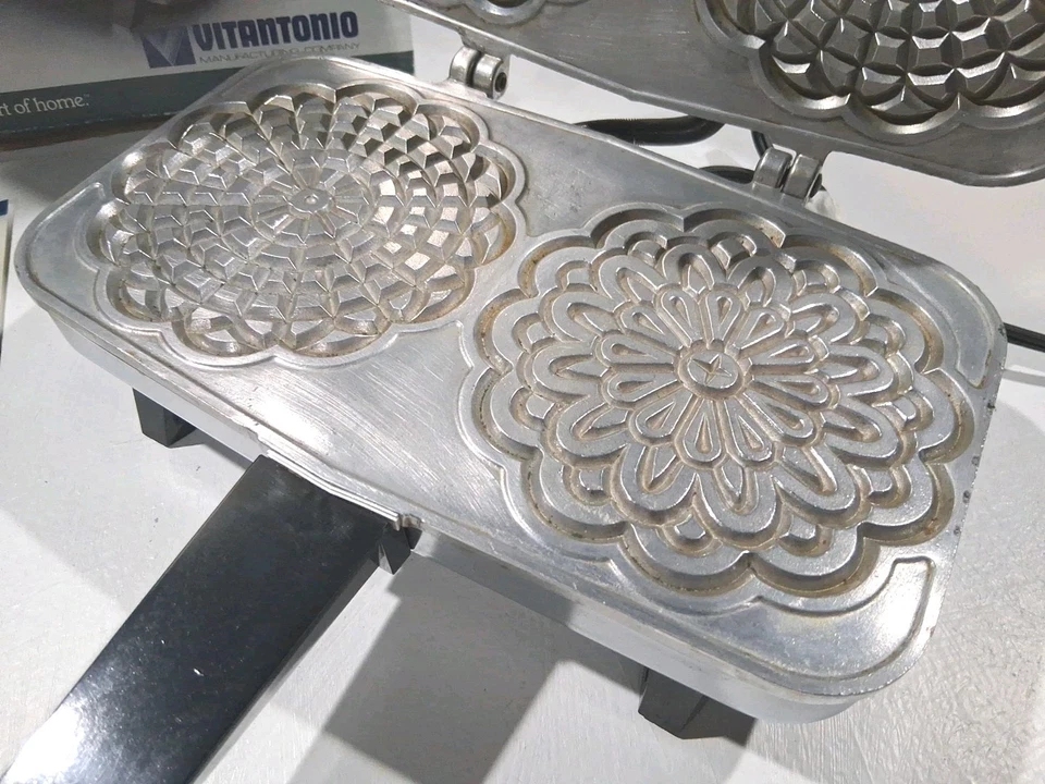 Vintage Vitantonio Pizzelle Chef No. 300 galletas italianas probadas excelente estado. Foto 2 de 4