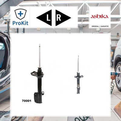 2x Ashika MA-70001+MA-70000 Stoßdämpfer Links, Rechts für Subaru FORESTER