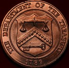 Uncirculated 1789 Denver Mint Bronze Medal — photo 2