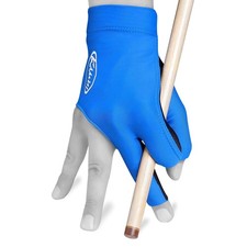 Kamui Tips Billiards Pool Glove Blue - Right Hand Large  FREE SHIPPING