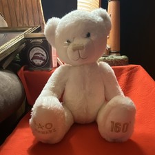 FAO Schwarz White Plush Bear Large 160th Anniversary Edition 2023 PR-14331