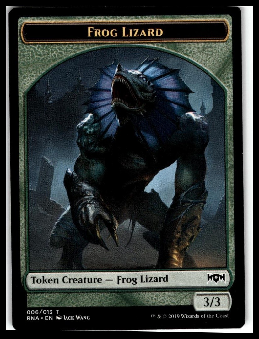 Gatecrash #3 Frog Lizard Token