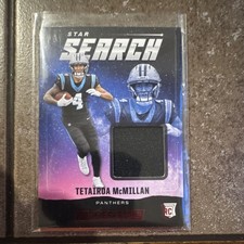 Panini 2025 Rookies & Stars Tetairoa McMillan Star Search Rookie #SS-TMN Panthe…