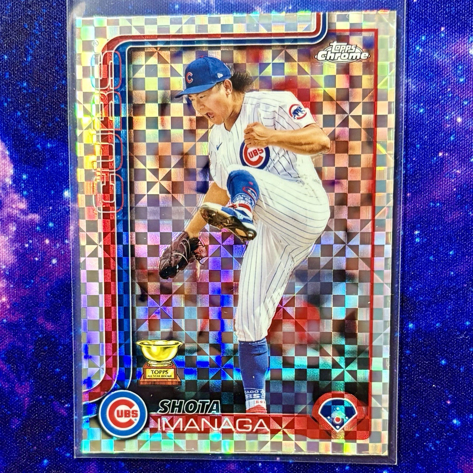 SHOTA IMANAGA All-Star Rookie Cup • X-FRACTOR #149 • 2025 Topps Chrome • CUBS