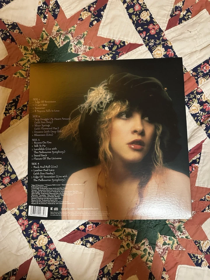 CLEAR Stevie Nicks Crystal Visions 2 LP (2015 pressing) Foto 2 de 4