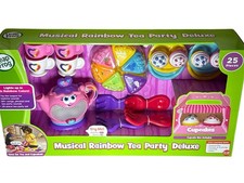   NEW  LeapFrog Musical Rainbow Tea Party Deluxe Playset, 12-36m, 25 Pieces