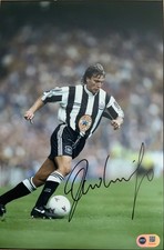 David Ginola signed Tottenham 12x8 photo UACC RACC COA 