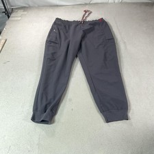 FIGS Pants Mens 2XL 37x28 Gray Technical Collection Jogger Scrub Pant Workwear