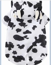 Dog Cow Costume Size Medium